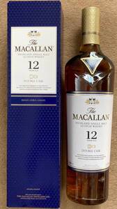 レア物【未開栓】MACALLAN（マッカラン）12年 ダブルカスク 40％ 700ml