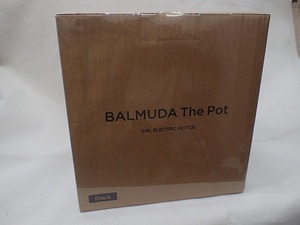 【大黒屋】未使用・未開封!!☆BALMUDA The Pot 電気ケトル K07A-BK Black☆