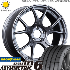 215/45R17 サマータイヤホイールセット ルミオン etc (GOODYEAR ASYMMETRIC6 & SSR GTX02 5穴 114.3)