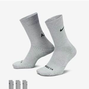 新品! NIKE × NOCTA クルーソックス 1set 27〜29cm/ 靴下 コラボ 別注 ナイキ 