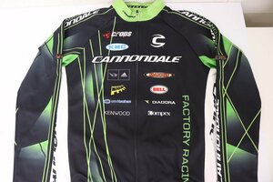 ▽CANNONDALE キャノンデール 長袖ジャージ 9JM54 Xサイズ 美品