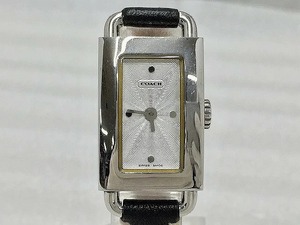 コーチ COACH レディース アナログ クォーツ 腕時計 シルバー/ブラック 264