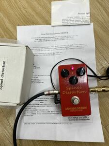 Moriae Pedals モリアペダルズ Spinel Distortion スピナル・ディストーション 【国内正規品】取説・元箱あり