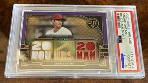 【世界で3枚】大谷翔平 TOPPS TRIPLE THREADS RELICS #TTRSHO4