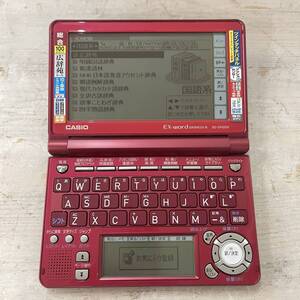 4309　【美品】　CASIO　電子辞書　EX-word　DATAPLUS4　XD-SF6200　動作確認済　