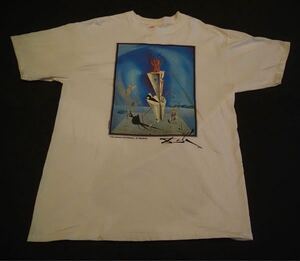 1スタ〜　その2 サルバドールダリ　Tシャツ アメリカ製　ビンテージ　Salvador Dali ピカソ　エッシャー　ゴッホ