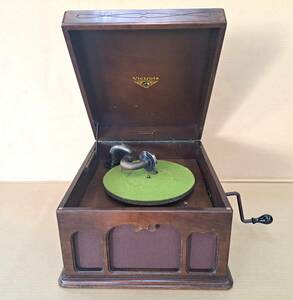 VICTOR VICTROLA　 VV 1-60 　ビクター　ビクトローラ・ＶＶ1－60型　動作確認済　蓄音機　蓄音器　PHONOGRAPH TALKING MACHINE