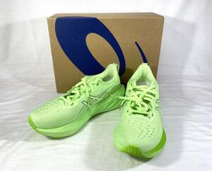 asics NOVABLAST4 アシックス ノヴァブラスト4 1011B 693-300 Illuminate Green/Lime Burst ランニングシューズ メンズ : 25.0㎝