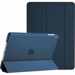 ProCase iPad 9/8/7 ケース 2021 軽量 スタンド iPad 10.2" 対応 - ネイビー 57