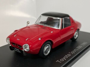 国産名車コレクション 1/24 トヨタ スポーツ 800 1965 難あり