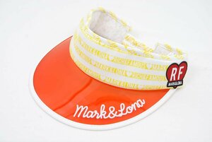 coco★マーク＆ロナ★MARK&LONA★サンバイザー★Eos Visor★クリア素材★レディース★USED※レターパックプラス発送可★63774