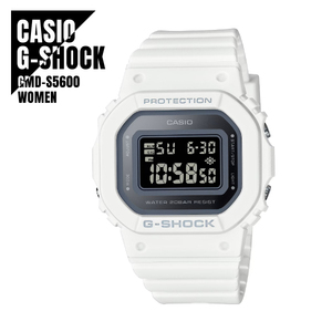 CASIO カシオ G-SHOCK Gショック デジタル コンパクトサイズ 女性向け GMD-S5600-7 ホワイト 腕時計 レディース ★新品