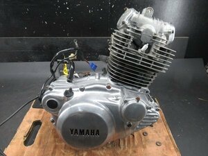 【同梱不可】 A1R6-0418 ヤマハ SR250 実動 エンジン ASSY 機関良好 【4J1-007～ 動画有】