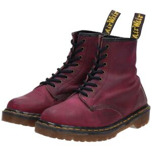 古着 ドクターマーチン Dr.Martens 8ホールブーツ 英国製 レディース25.0cm /saa011122 【SS2406】