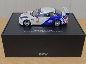 ミニチャンプス BMW ディラー特注 M3 GTR 2001 1/43ミニカー