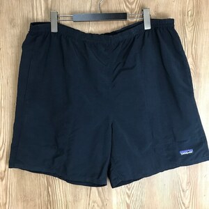 PATAGONIA BLACK ナイロン ショーツ メンズ サイズ L ショートパンツ ハーフパンツ 半パン 黒 パタゴニア s24071048