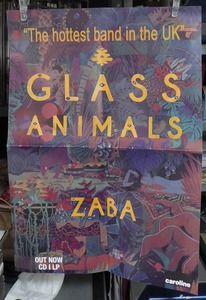 グラス・アニマルズ GLASS ANIMALS - ZABA /ポスター!!