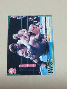 プロレスカード　バンダイ 新日本プロレスカード2002 No.82　IWGPチャンピオンシップ　邪道　外道　柴田勝頼　井上亘