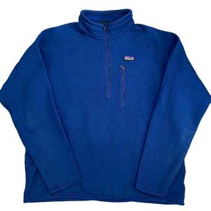 patagonia ベターセーター フリース ジャケット ブルー ハーフジップ プルオーバー パーカー パタゴニア Better Sweater 25521 2014年製