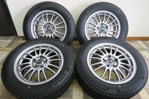 ★シュナイダー☆ブリザックVRX3 205/60R16☆6.5J 35 PCD114.3 5H☆超美品！★管理4173