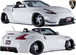 【M’s】ニッサン Z34 フェアレディZ 370Z (2008y-2020y) AIMGAIN GT フルエアロ 5点 ／ ワイド エイムゲイン エアロキット ロェン セット