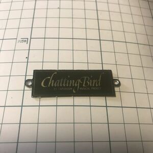 ChattingBirdアルミ製エンブレム