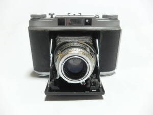 AGFA　SUPER　ISOLETTE　古い蛇腹フィルムカメラ　中古難有ジャンク品　