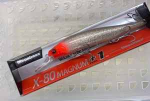 メガバス X-80 MAGNUM+1 GLX SHINY REDHEAD