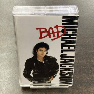 052M マイケル・ジャクソン バッド BAD カセットテープ / michael jackson Cassette Tape