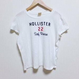 P747　HOLLISTER　ホリスター　ホワイト　半袖　Tシャツ　M　【メ便】