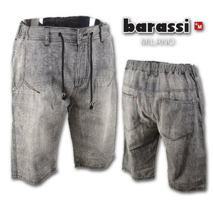 30%OFF【バラシ】メンズ ショートパンツ M(46) 黒 1250-4653-20 BARASSI 春夏 セール かっこいい @