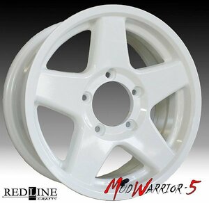 ■ MUD WARRIOR-5 (MW5) ■ 16x5.5J+20 ジムニー専用サイズ　ホイール4本セット　クロカン仕様!!