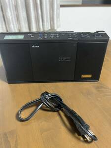 TOSHIBA 東芝 CDラジオ Bluetooth USB ブラック TY-ANX1 2023年製　動作品　