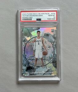 PSA 10 2023 Panini NSCC National Convention Silver Pack #VW Victor Wembanyama Prizm Rookie RC ビクターウェンバンヤマ