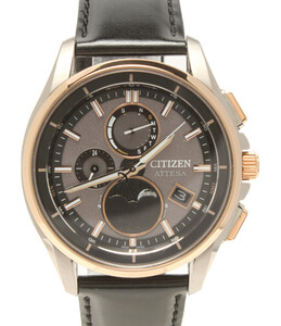 美品 シチズン 腕時計 BY1004-17X H874-005HK04 アテッサ ソーラー メンズ CITIZEN