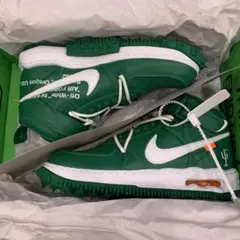 Off-White NIKE Air Force 1 Mid PineGreen