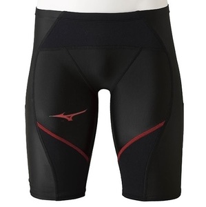 送料無料★新品★ミズノ mizuno 競泳水着 N2MB957796 浮力素材 エクサースーツ EXER SUITS FG-I 水着 ユニセックス ハーフスパッツ Mサイズ