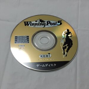 P46273 ◆ウイニングポスト５　ディスクのみ Windows PCゲームソフト 送料180円 ★5点以上同梱で送料無料★