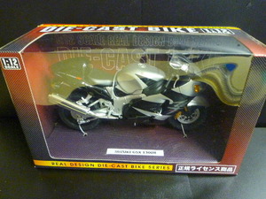 1/12 スズキ GSX1300R ハヤブサ　SUZUKI GSX 1300R 隼 ＜正規ライセンス商品＞　カラー：シルバー／ブラック　 Joycity 