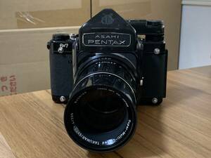 PENTAX 6x7・Super-Multi-Coated TAKUMAR 6x7 1:4/200 中古カメラ【福CR-858】