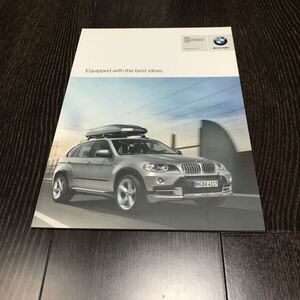 【即決】BMW X5 (E70) 2008年 3月 アクセサリーカタログ 価格表記 ALPINA M アルピナ