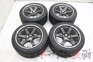 1101605419 美品 レイズ ボルクレーシング TE37 SL 18インチ ホイール 18x10.5 22 PCD114.3 / 18x11.0 18 PCD114.3 トラスト企画 U