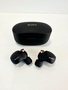 ソニー ワイヤレスイヤホン SONY WF-1000XM4 ノイズキャンセリング イヤフォン　 ブラック