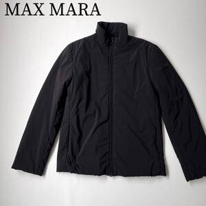 美品　S MAX MARA エスマックスマーラ ダウンジャケット　ナイロンジャケット ブルゾン　ジャンバー　ダブルジップ アウター レディース