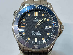 【箱、取説付き】OMEGA オメガ SeaMaster シーマスター プロフェッショナル 300M 2541.80 クォーツ メンズ 腕時計 ブルー文字盤