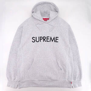 Supreme - Capital Hooded Sweatshirt　灰色XL　シュプリーム - キャピタル フーデッド スウェットシャツ　2022FW