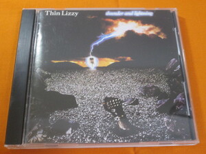 ♪♪♪ シン・リジー THIN LIZZY『 THUNDER & LIGHTNING 』国内盤 ♪♪♪