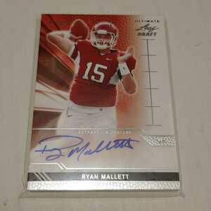 【Ryan Mallett】2011 Leaf Ultimate Draft Autograph