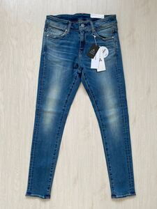 新品　AZUL BY MOUSSY（アズールバイマウジー）A Perfect Denim ブルー　パーフェクトデニムパンツ　スキニー　ジーンズ