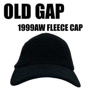 【90s】OLD GAP　オールドギャップ　フリース　ロングビルキャップ